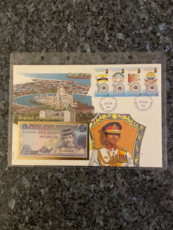 Banknotenbrief Brunei (Neu (gemäss Beschreibung)) in Schlossrued für ...