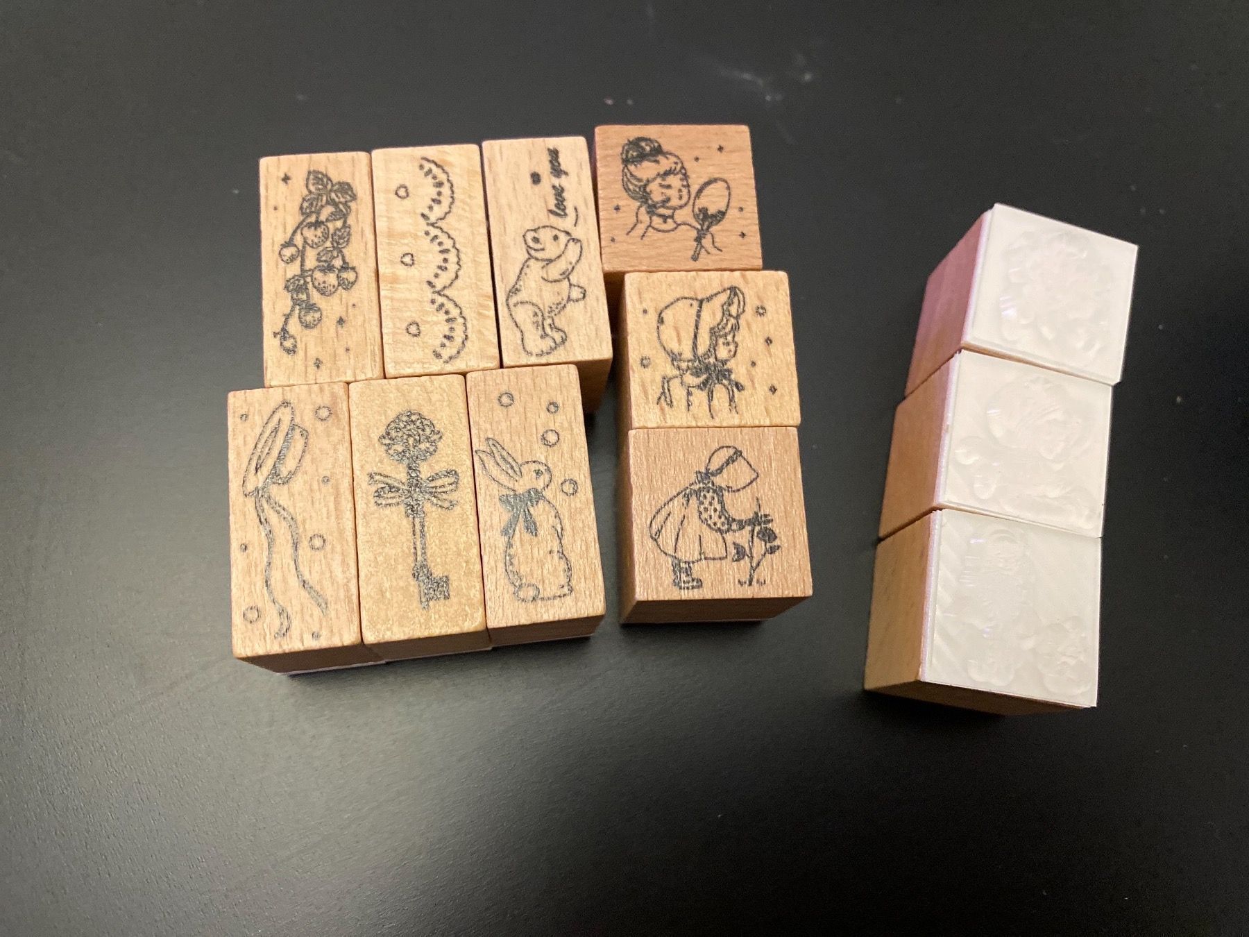 Tampons: Stempel Set 12 Stück – Neuf avec emballage d'origine à Buchrain par Sisi83 1