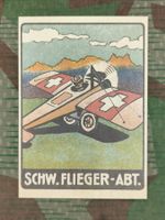 Postkarte Fliegerabteilung, Soldatenmarke (561), Repro