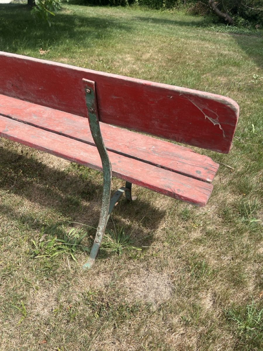 Panchine: Gartenbank Holz Metall alt gebraucht – Usato da ruswil venduto da EssTseHa 3
