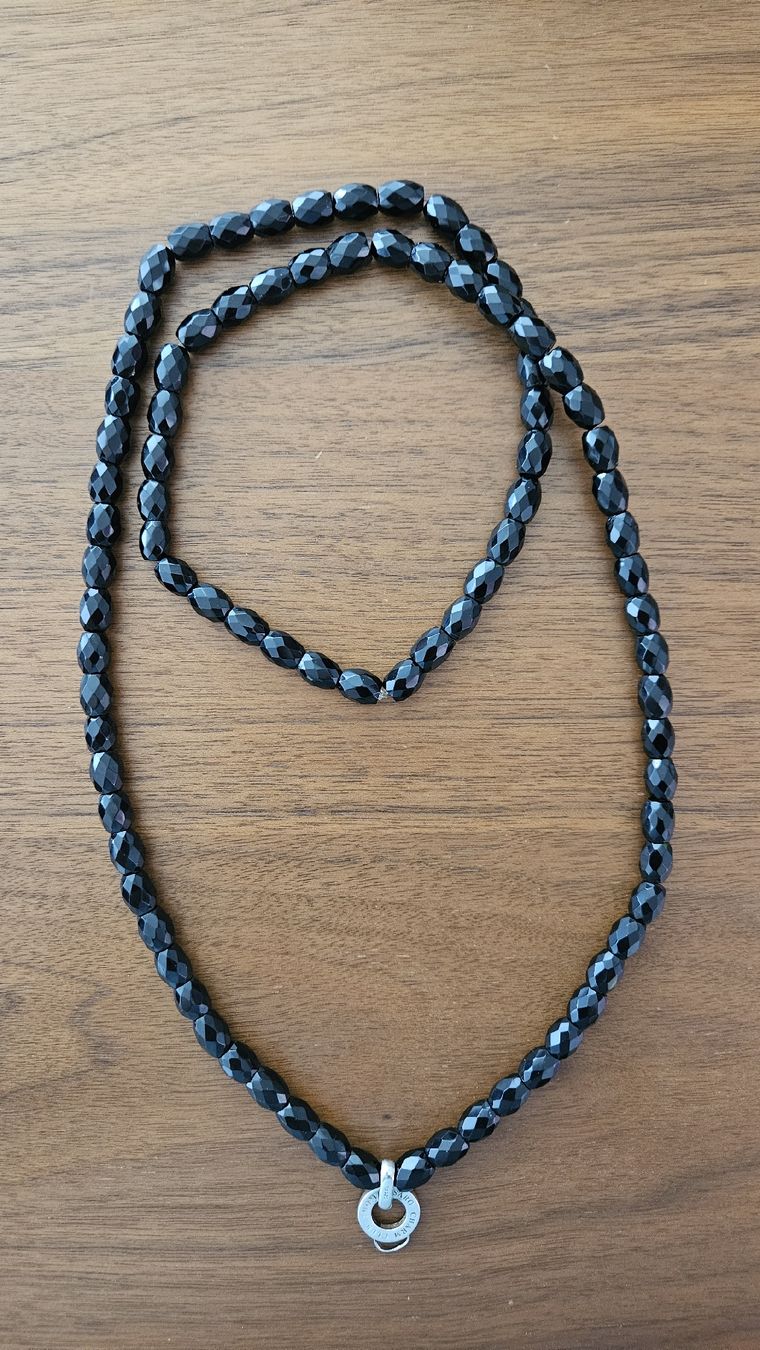 Thomas Sabo Catenine: Thomas Sabo Kette schwarz – Usato da Bern venduto da Sabulise