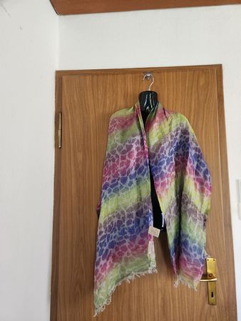 Écharpe Codello  lin couleurs vives, légère