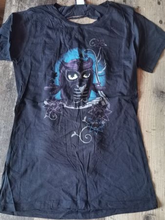Toofast Shirt Owl *NEU* S oder L Eule Risse am Rücken