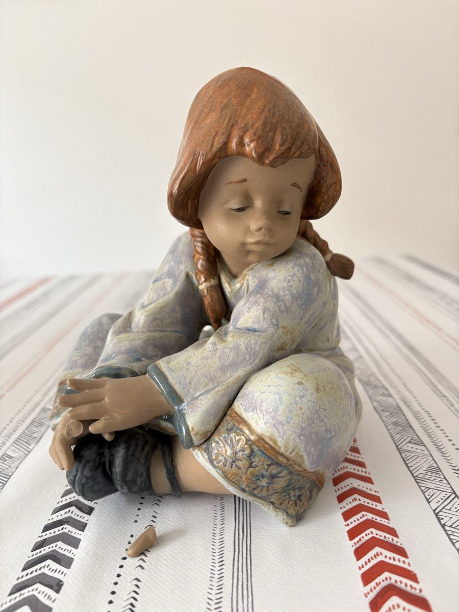 Lladro Figurines: Lladro 2210 Lazy Day – Défectueux à Riva San Vitale par lellalella01