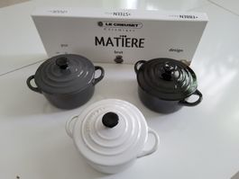 Mini-Cocottes Le Creuset, 3er-Set