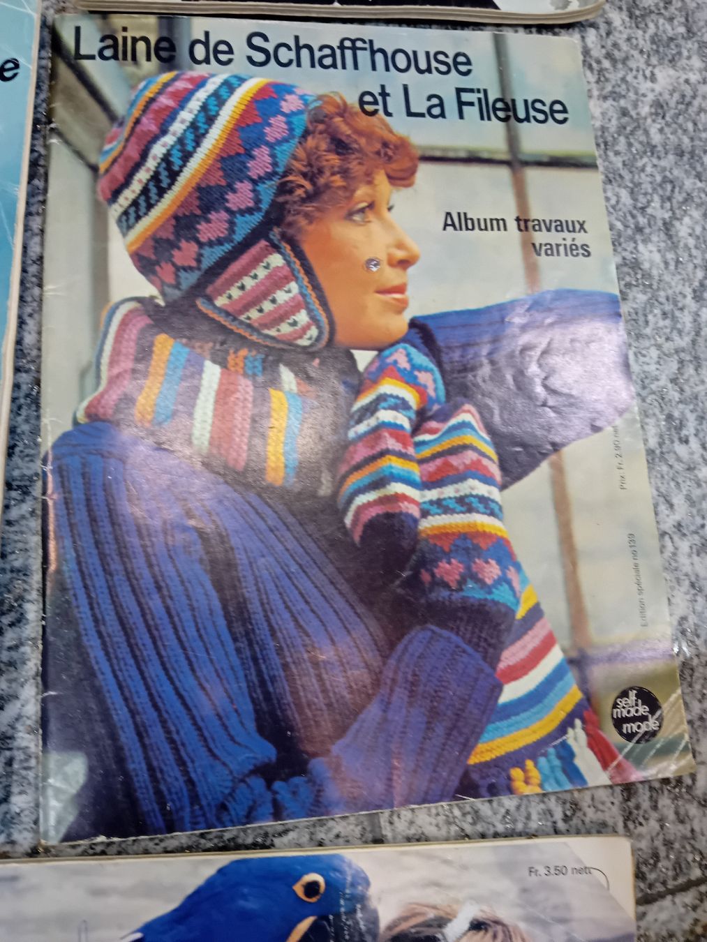 Riviste & Magazine: Schemas Laine Schaffhouse La Fileuse – Usato da Biasca venduto da Old_6blh 2