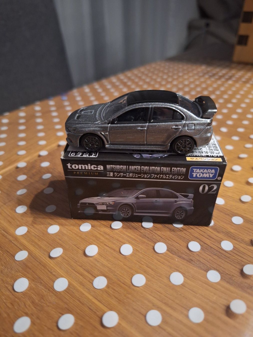 Mitsubishi Modellini d'auto: Tomica Premium Mitsubishi Lancer Evolution Final Edition #02 – Nuovo e nell'imballaggio originale da Adlikon venduto da Mmartin0 2