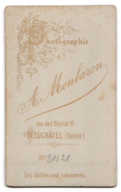 Fotografie &  Plakate: Fotografie A. Monbaron, Neuchâtel, Rue  – Gebraucht aus Berlin von bartko-reher 1