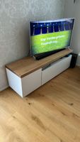 Modernes TV-Möbel Holz/Weiss