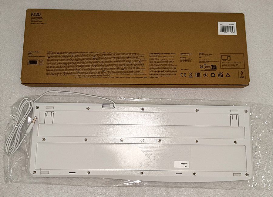 Logitech Tastiere: NEU, inkl. Verpackung: Logitech K120 Computer Tastatur – Nuovo e nell'imballaggio originale da Rickenbach BL venduto da Jo.Wie 1