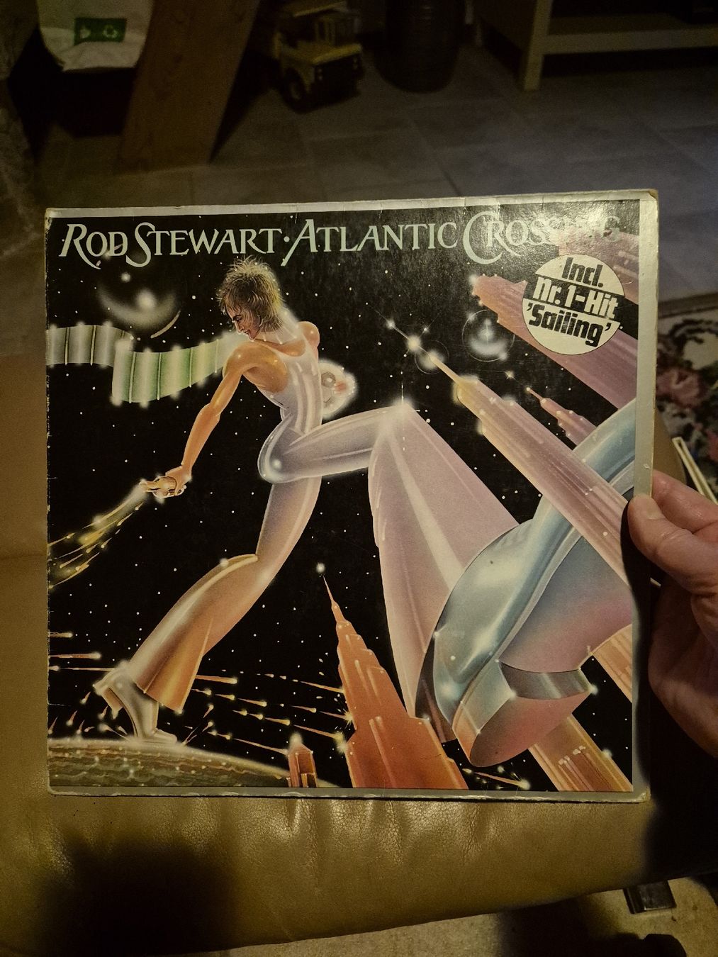 Dischi in vinile: Rod Stewart - Atlantic Crossing LP  – Usato da Grandval venduto da JeroenK