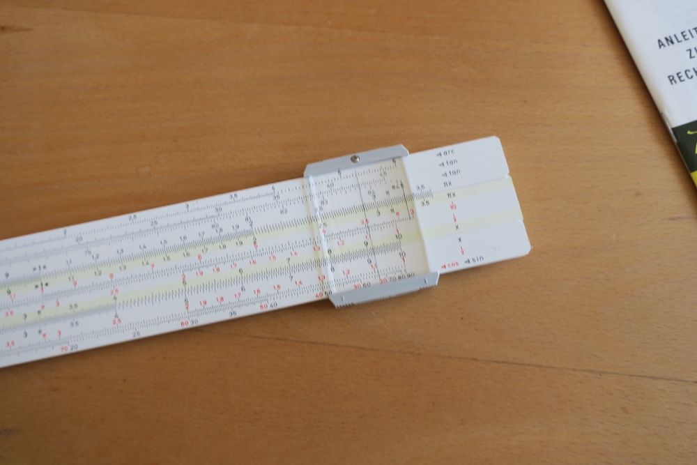Rechenschieber ARISTO BISCHOLAR 0906 / NEU / mit Anleitung (Neu (gemäss ...
