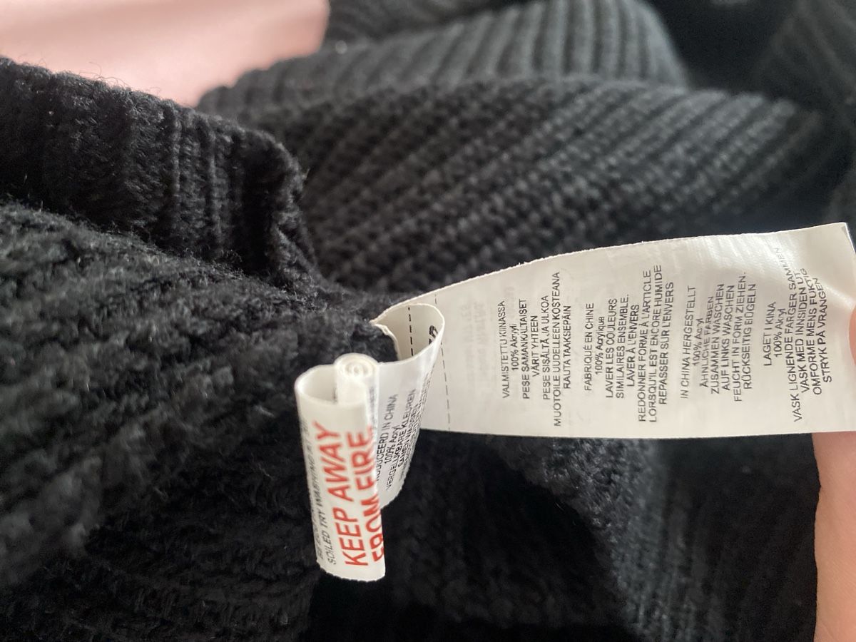 Pulls & Sweat-shirts: Pullover schwarz Grösse M Tall Damen gestrickt – D'occasion à Alpnach Dorf par melbb 3