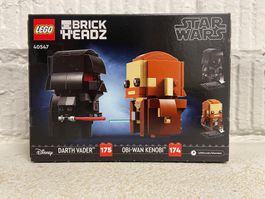 LEGO Brickhead - 40547 - Obi-Wan Kenobi & Darth Vader - NEU