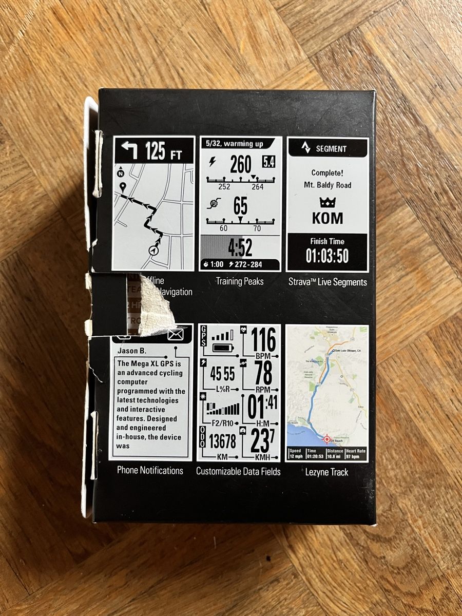 Lezyne GPS & Strumenti di misurazione: Mega XL GPS by Lezyne – Nuovo (secondo la descrizione) da Chambrelien venduto da Teonimos 2