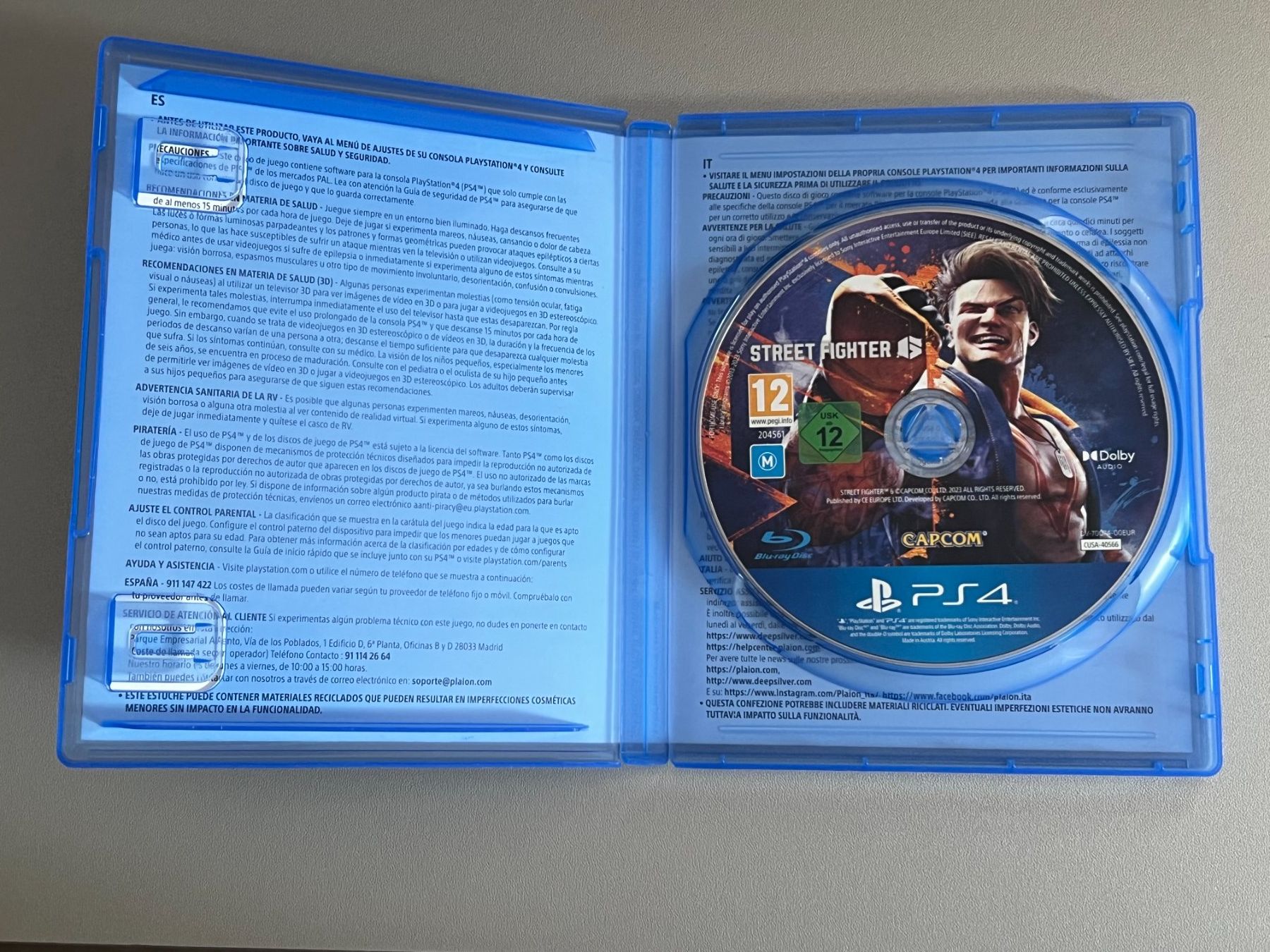 Sony Giochi: Street Fighter 6 - PS4 & PS5 – Usato da Rivera venduto da poweradem05 2