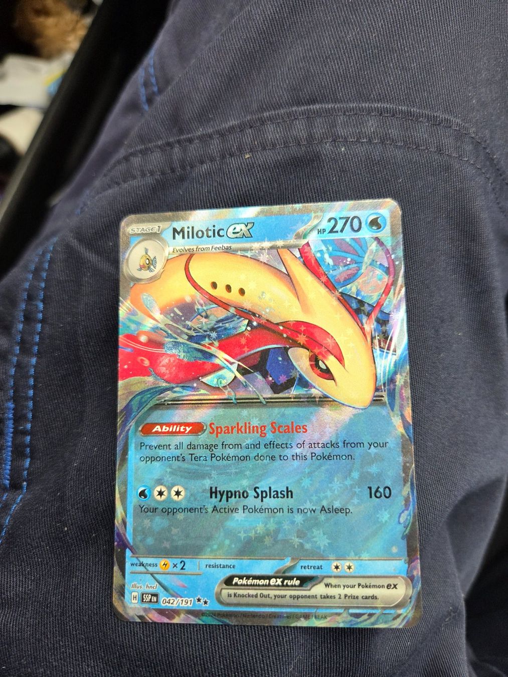 Pokémon Carte collezionabili: Pokemon Milotic Ex 042/191 ab1 – Nuovo (secondo la descrizione) da Romoos venduto da Raf_65zw
