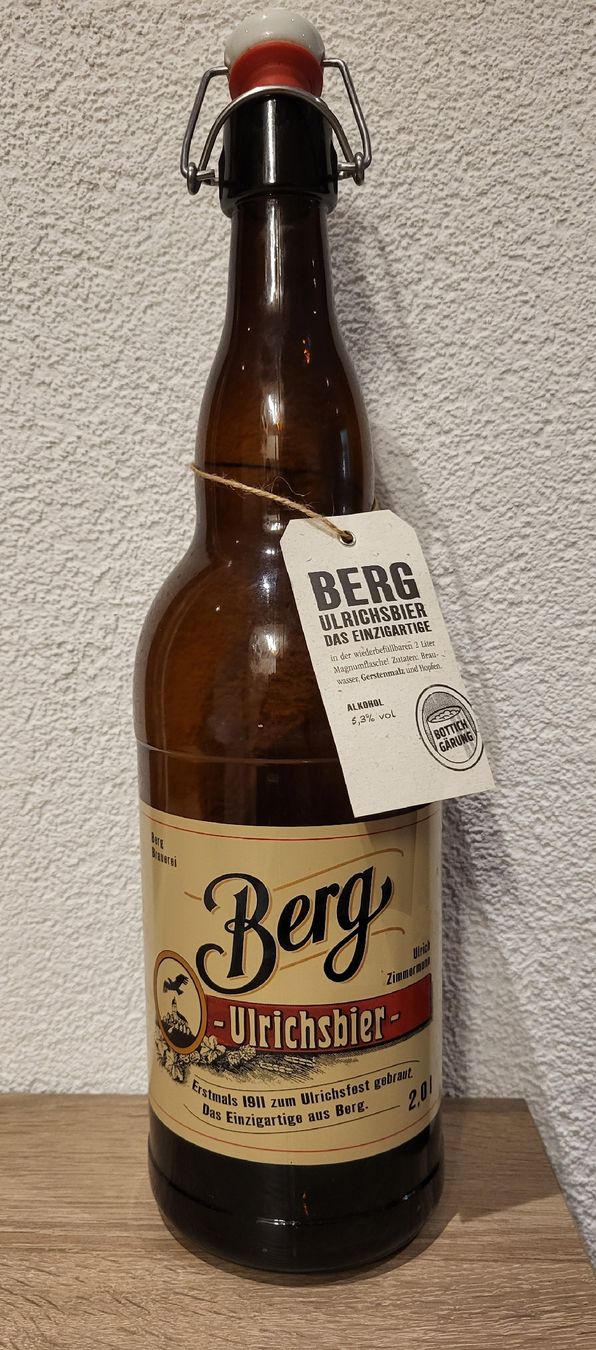 Bicchieri, Caraffe & Bottiglie: Leere originelle 2 l Bierflasche – Usato da Frauenkappelen venduto da Nike0815