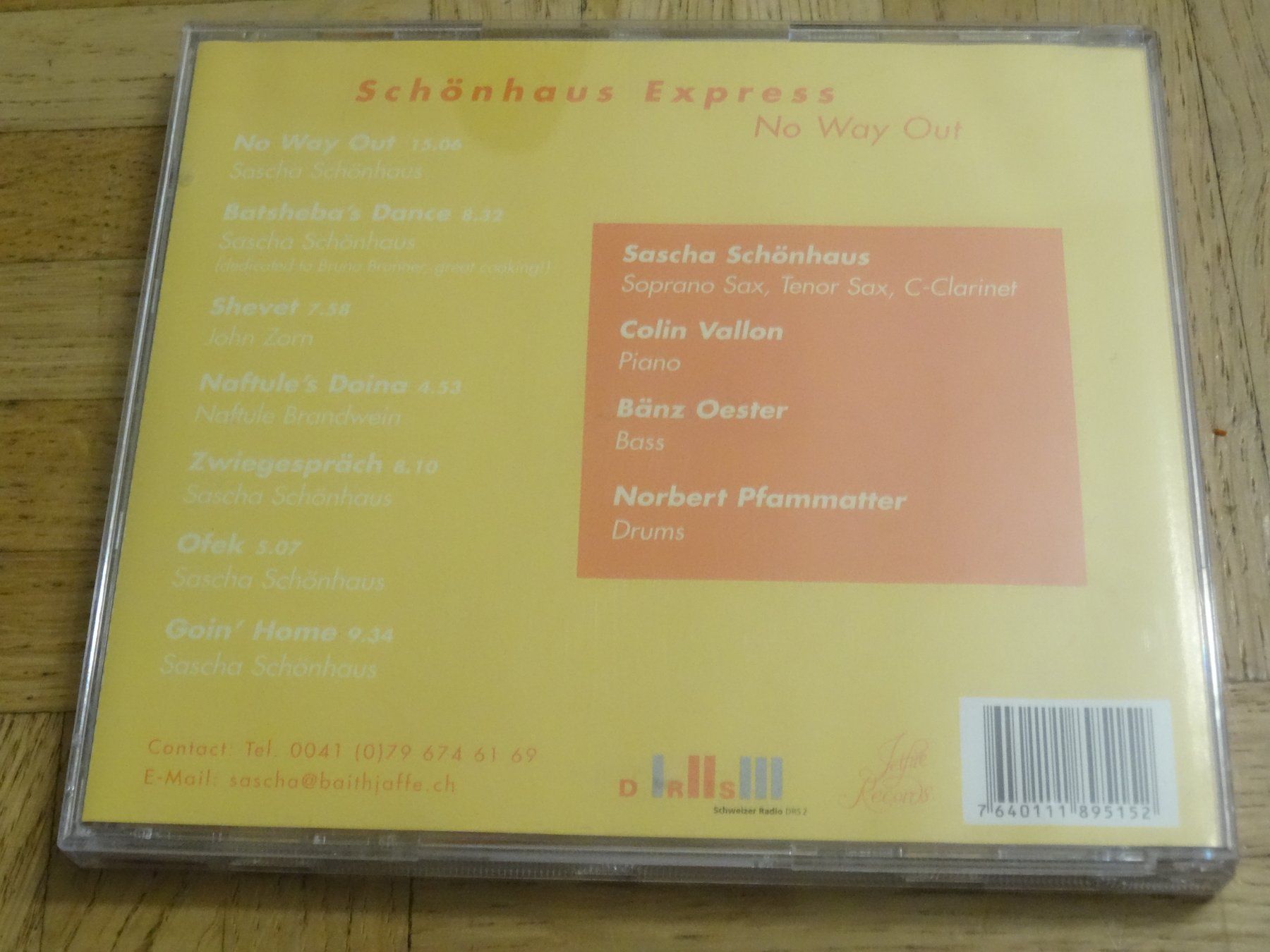 CD: Schönhaus Express - No Way out CD – Usato da Olten venduto da Disc-Ausverkauf 1