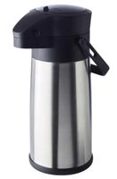 GASTRO PRO Thermoskanne PumpkanneIsolierkanne, silber