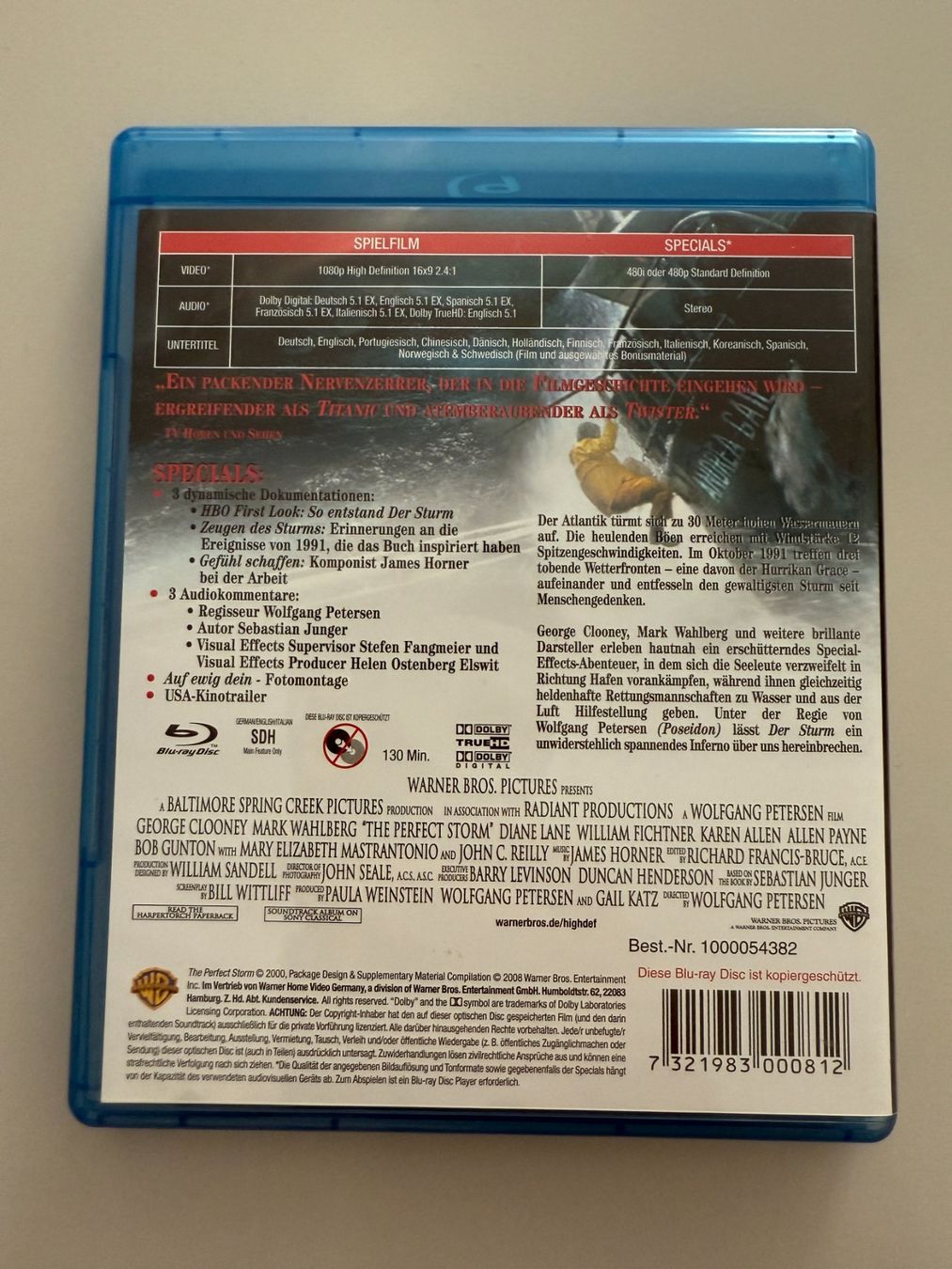 Tutti i DVDs: Der Sturm Blu-ray Disc – Nuovo (secondo la descrizione) da Biberist venduto da ShopSoltan 1