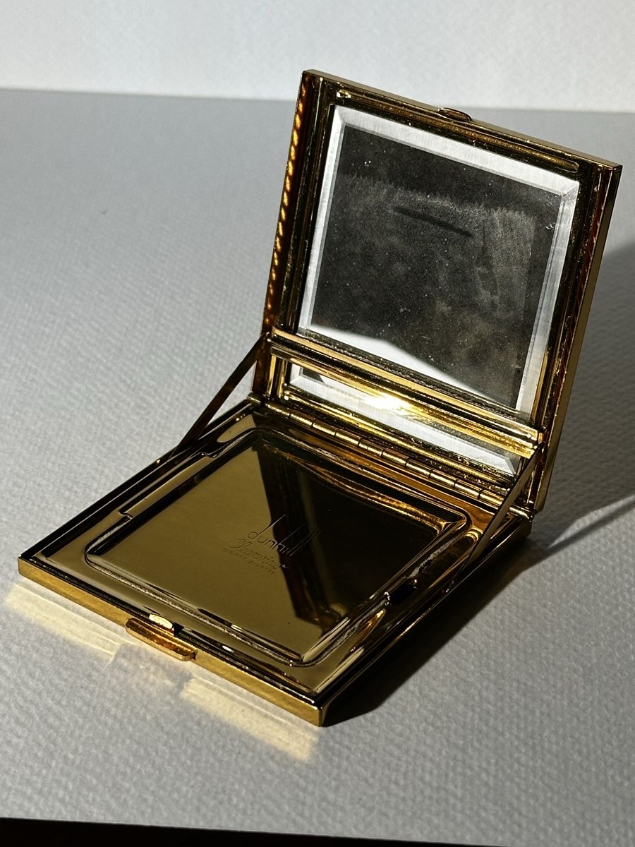 Make-up: Dunhill Clearview Powder Compact unused – Nuovo (secondo la descrizione) da Zürich venduto da RatsTreasure 9