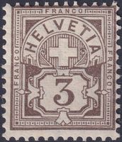 1906: Ziffermuster: Nr.81 ** postfrisch