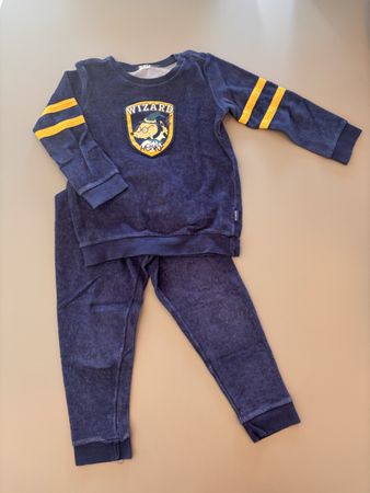 Schiesser Kinder Pyjama Wizard Blau Grösse 98 2-3 Jahre