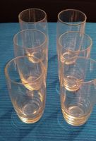 2 dl.Trinkgläser Set 6 Stück transparent neuwertig