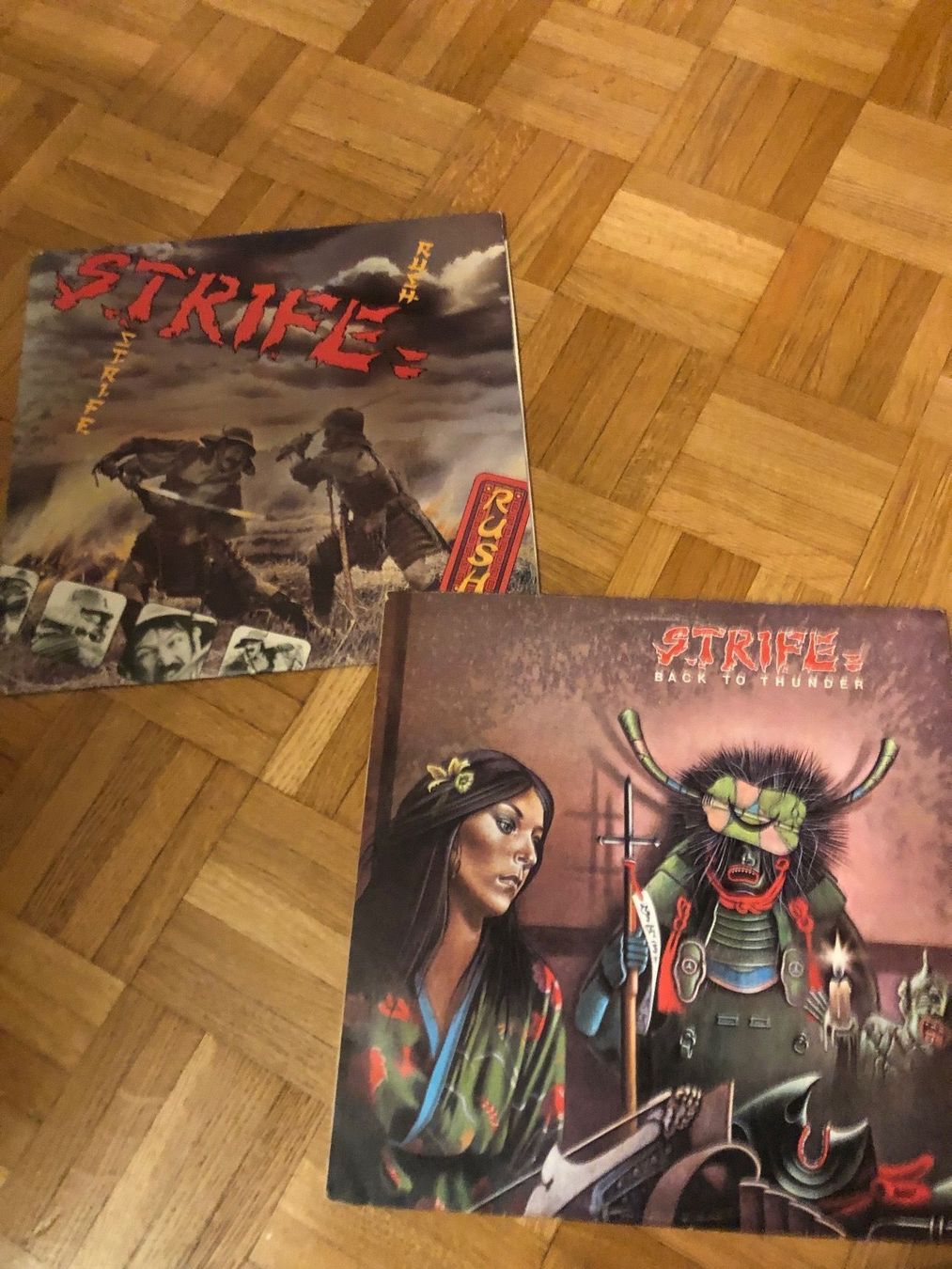 Schallplatten: Strife Rush / Back to thunder 1975-78 Uk – Gebraucht aus Zürich von manuunited