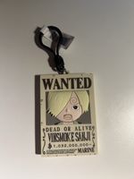 One Piece Sanji Wanted Poster Keychain