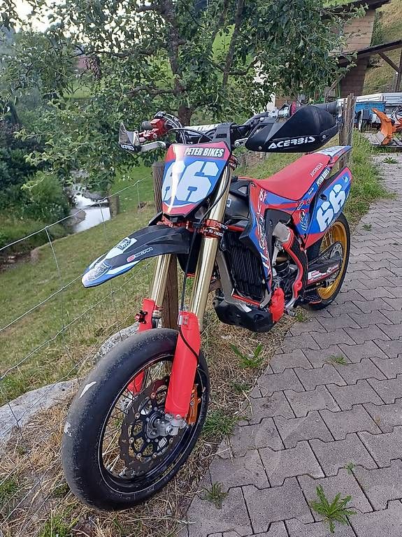 Honda Route: Honda CRF 450 Supermoto – D'occasion à Rohrmatt par PB6130 2