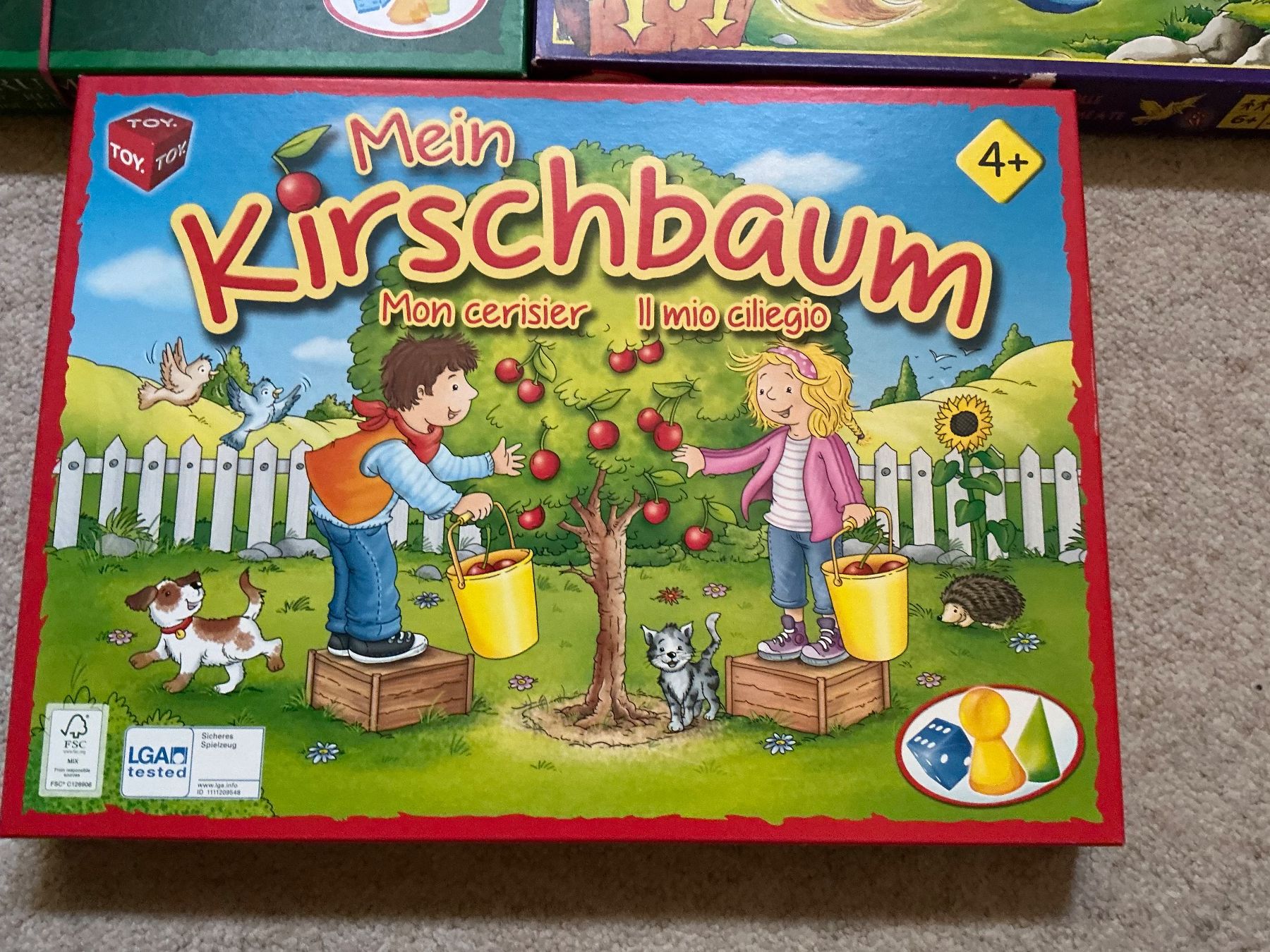 Spiele: 3 lässige Brettspiele , Rummy, Hexerei, Kirschbaum – Gebraucht aus Jona von Jancy60 1