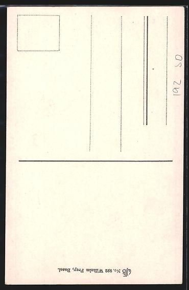 Cartoline postali: AK Basel, Küchlin's Variete Theater – Usato da Berlin venduto da bartko-reher 1