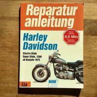 Harley Davidson Rep.Anleitung bucheli Band 538 E-Glide 1974-
