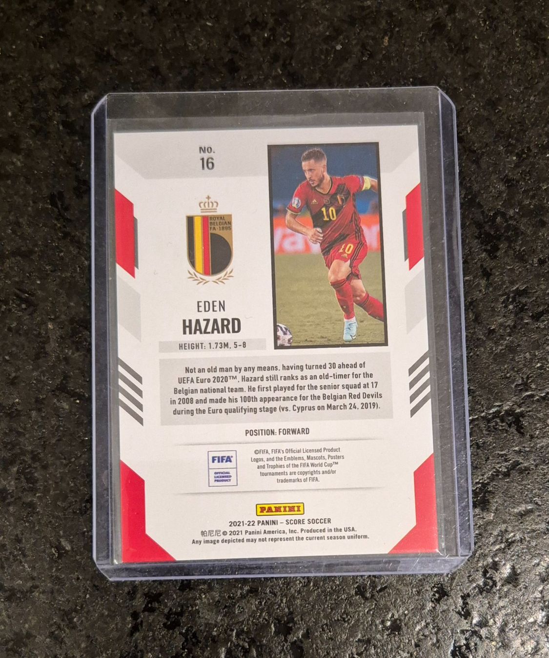 Topps Carte collezionabili: Eden Hazard /49 - Belgien - Panini – Nuovo (secondo la descrizione) da Burg AG venduto da Danoe 1