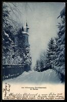 AK St. Gallen, Am Höhenweg, Schlösschen