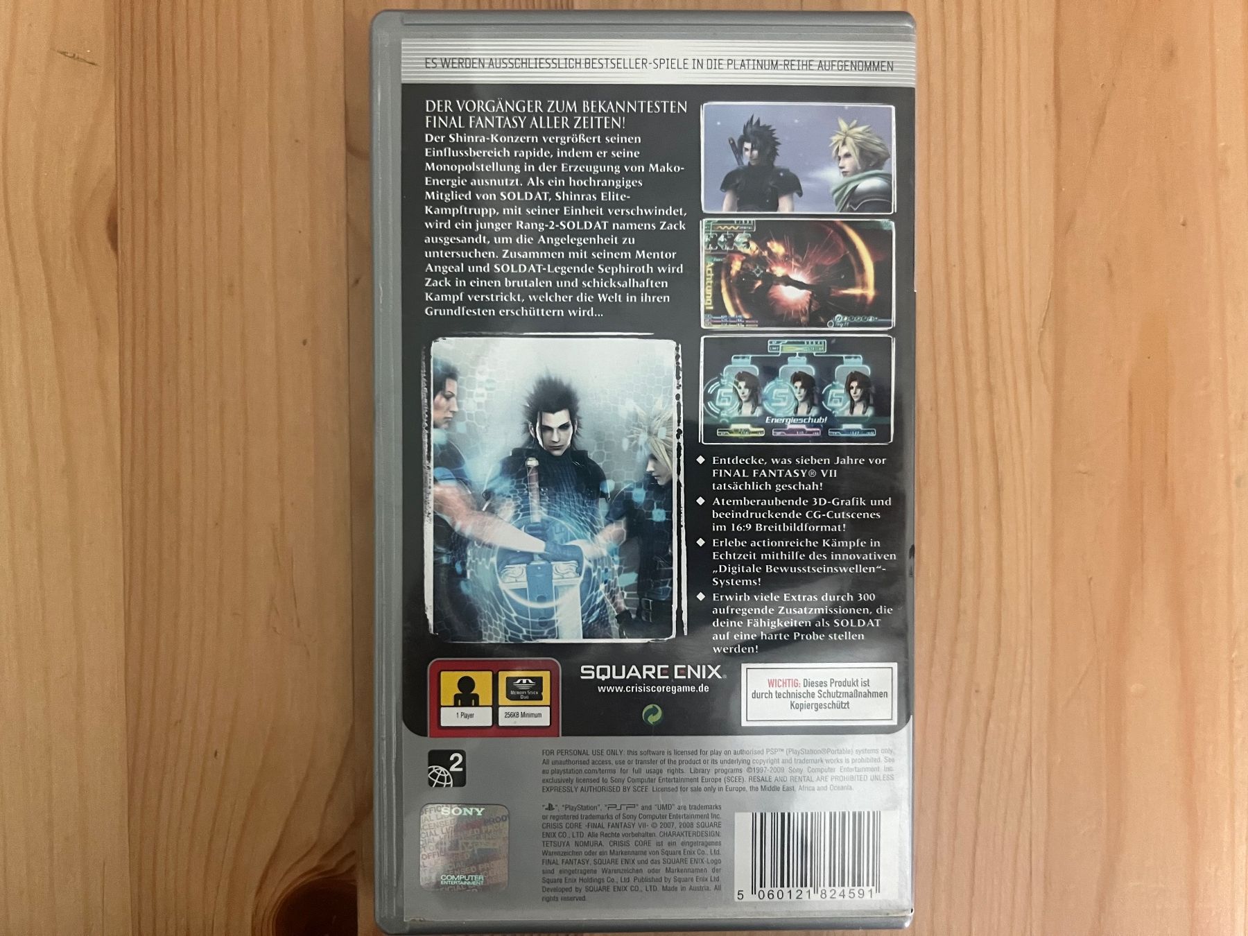 Sony Giochi: PSP Crisis Core Final Fantasy VII – Usato da st.gallen venduto da sophiephie 2