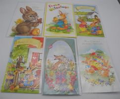 Osterkarten 6 Stück, Nr.80