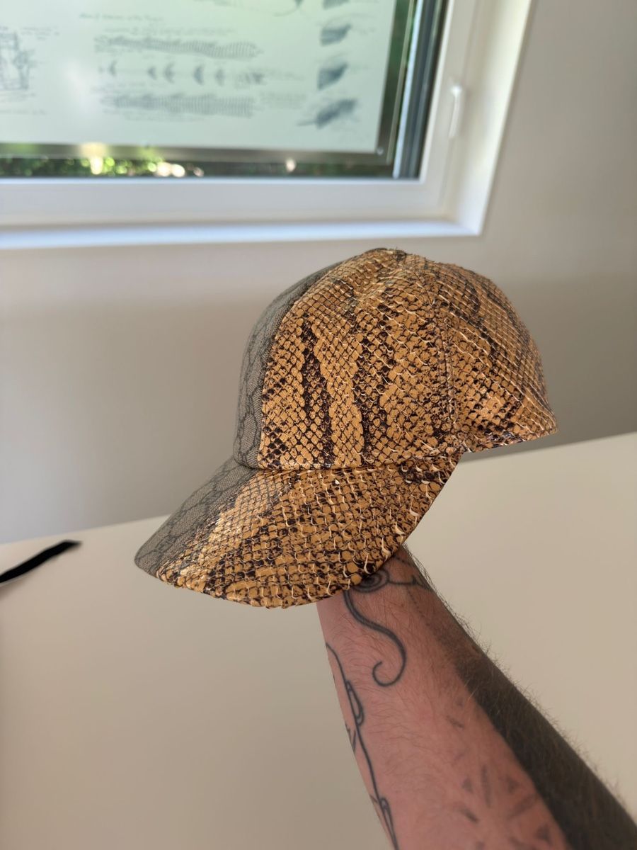 Gucci Sonstige Kleidung & Accessoires: Gucci Cap Phyton Leder – Neu (gemäss Beschreibung) aus St.Gallen von matmaf 4
