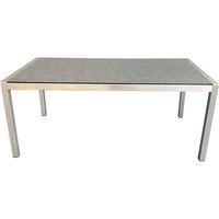 Alutisch mit Glaskeramikplatte
