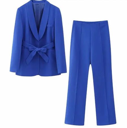 AKTION ! Anzug  Blazer + Hosen blau Fabrikneu