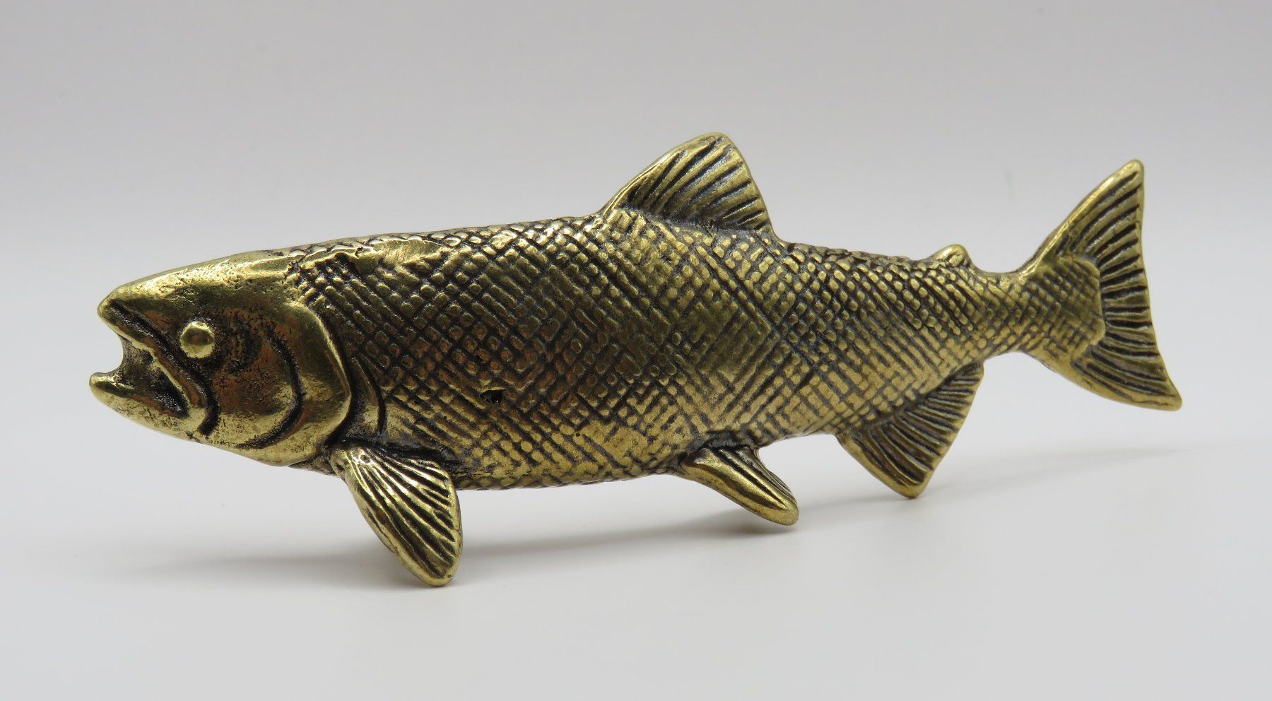 Figurines: FORELLE - Messing Figur - Dekoration - 9,2x2cm – Neuf avec emballage d'origine à Grenchen par Yamahwildstar16 1