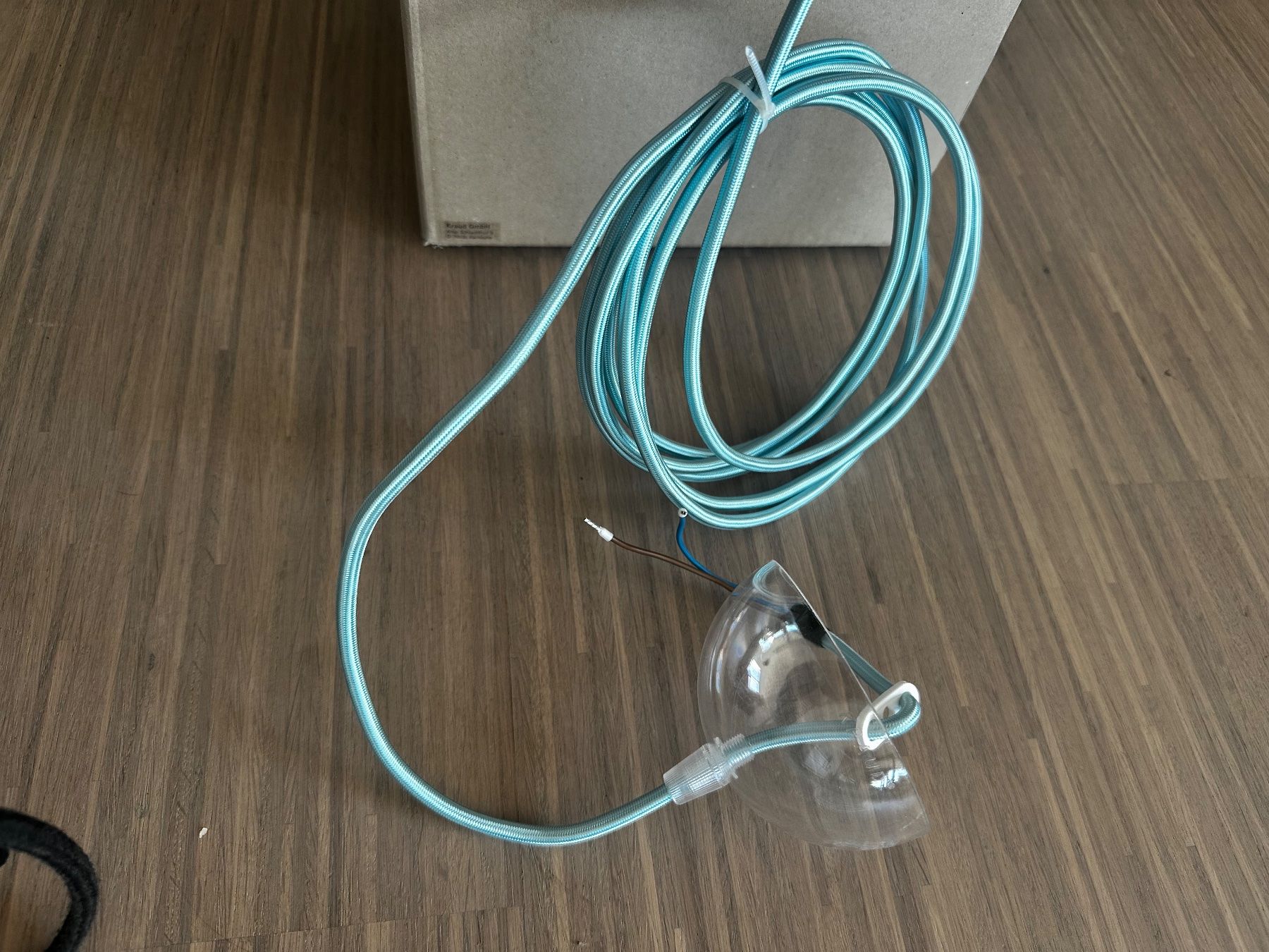 Lampadari & plafoniere: KRAUD Super Light Classic Lampe - Pendelleuchte blau – Nuovo (secondo la descrizione) da Wädenswil venduto da mianha 2