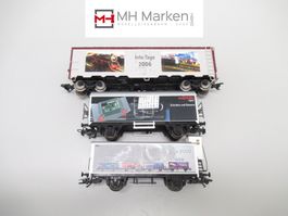 Märklin 4890.100+4415.590+45683 Werbewagen "Märklin" AC H0