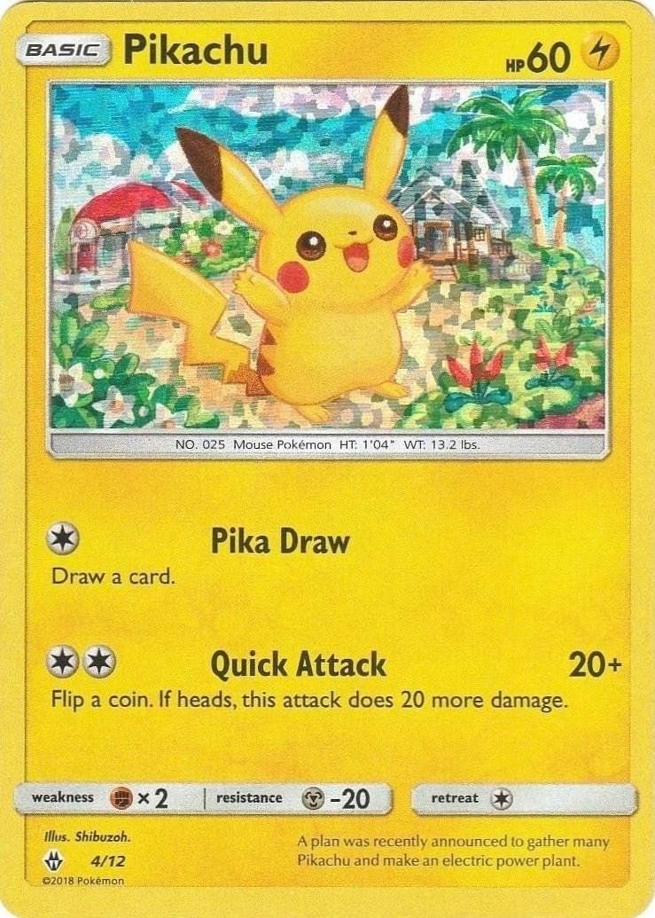 Pokémon Carte collezionabili: Pikachu (MCD18 4) ITA – Nuovo (secondo la descrizione) da Arbon venduto da Cronos0.84