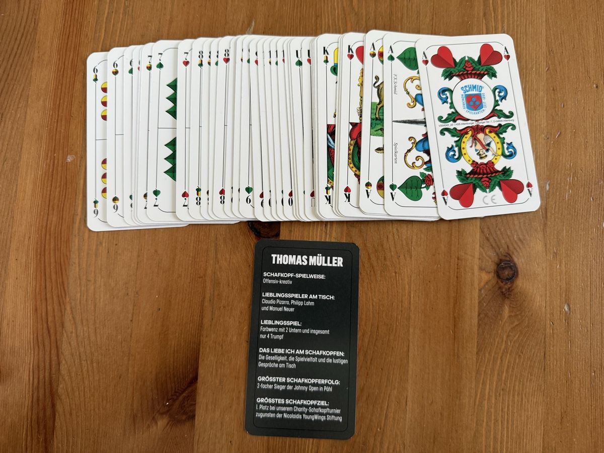 Giochi: Schafkopf - Thomas Müller – Nuovo (secondo la descrizione) da St. Niklausen OW venduto da roc2554 3
