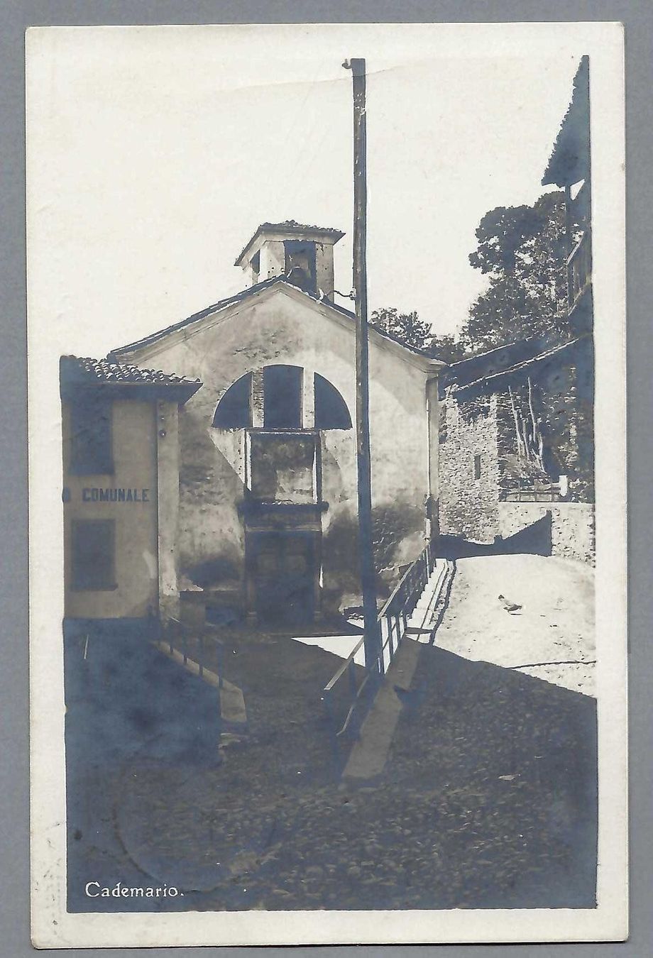 Cartoline postali: CADEMARIO, VEDUTA D'INTERNO,  0 1925 – Usato da Pura venduto da ulisse1957