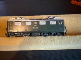 BEMO RhB Ge 4/4 I Lok 610 in Grün in OVP