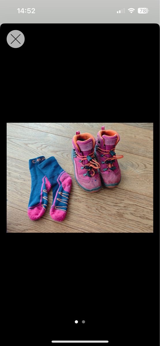 High Scarpe per ragazze: Kinder-Wanderschuhe, Gr, 31 v. High Colorado – Usato da hüntwangen venduto da Fiorenzaanna